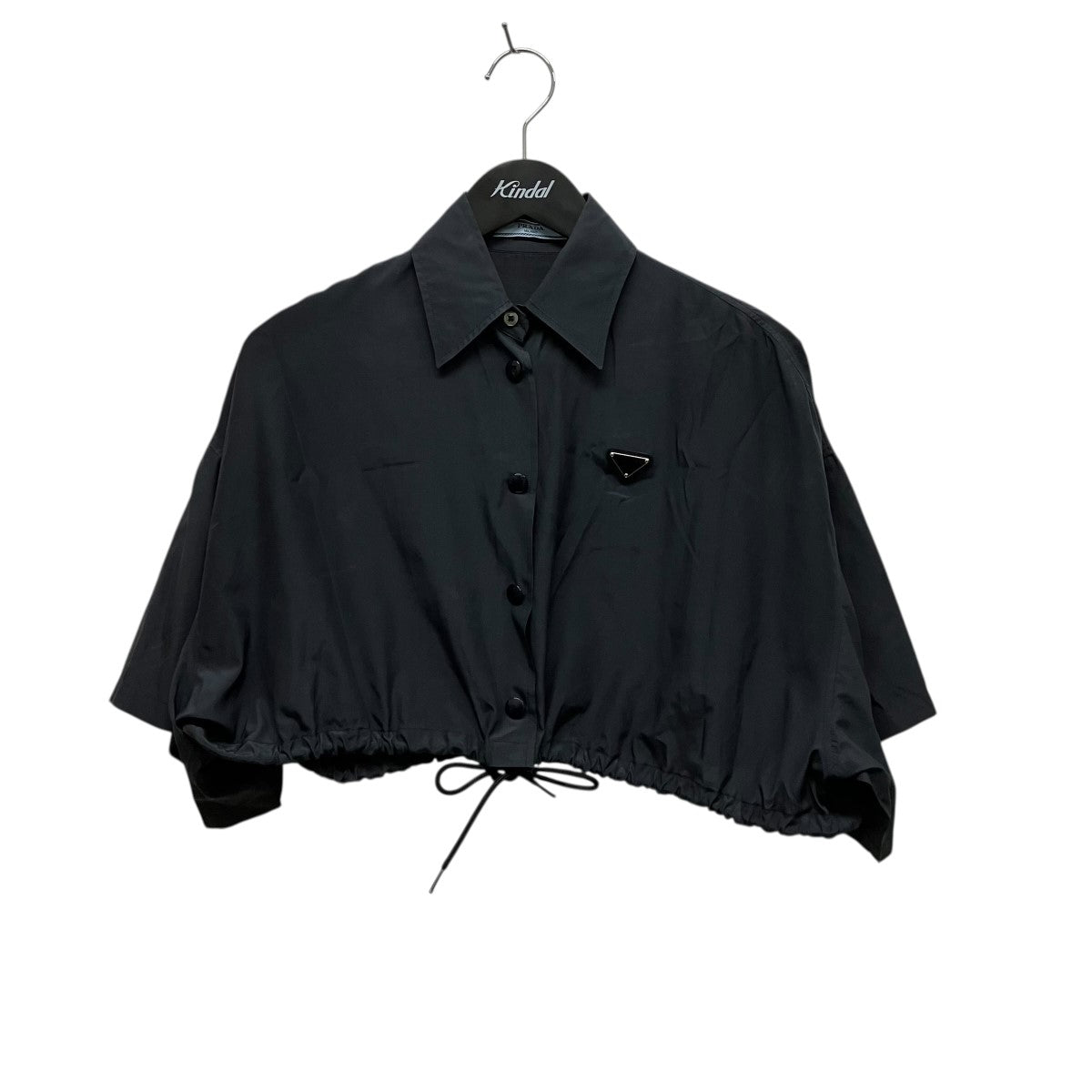 PRADA クロップド半袖シャツP454F