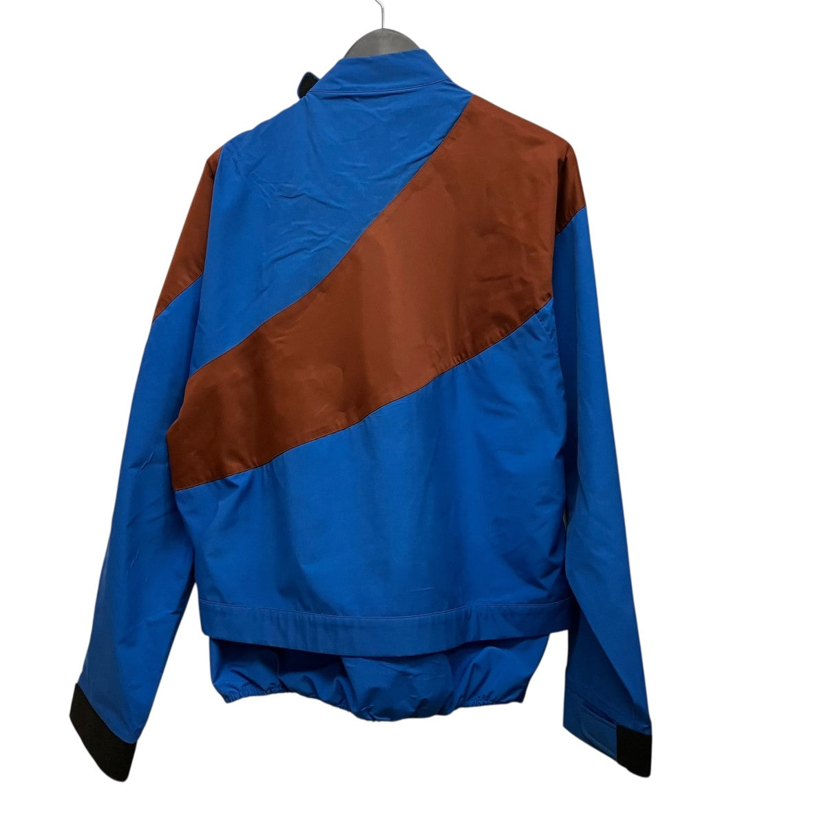 18AWTWO TONE TEAR DROP SHOULDER TOPプルオーバーナイロンジャケット00052018