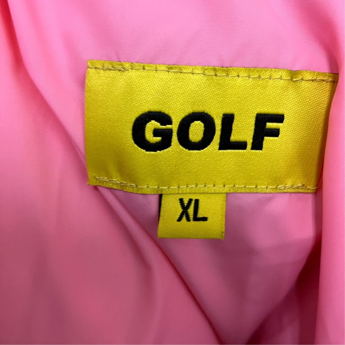 GOLF WANG チェックフーデットダウンジャケット 古着・中古-6枚目のアイテム画像