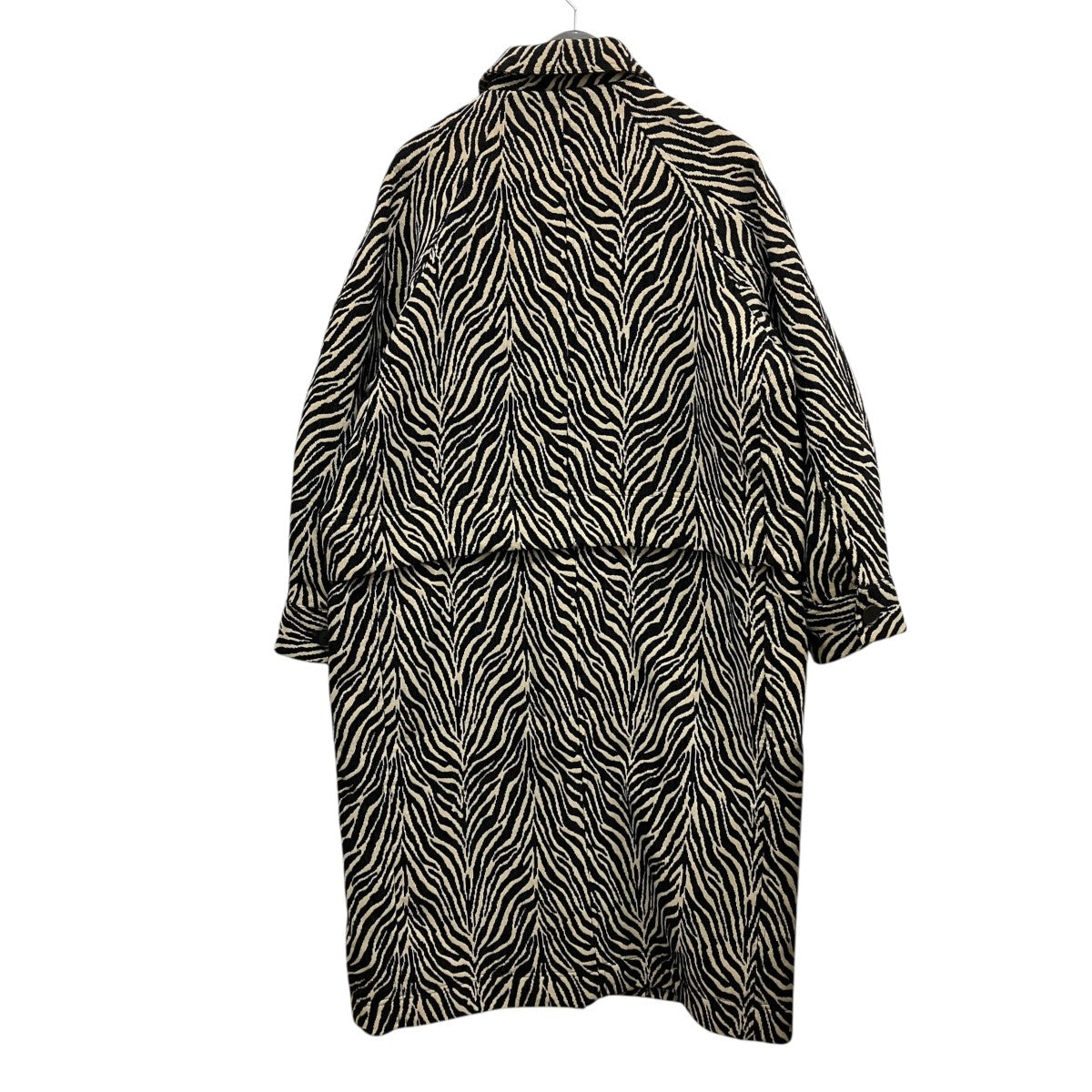 MAISON SPECIAL Multi Way Jacquard Soutien Collar Coatマルチウェイジャガードステンカラーコート21222165301 古着・中古-2枚目のアイテム画像