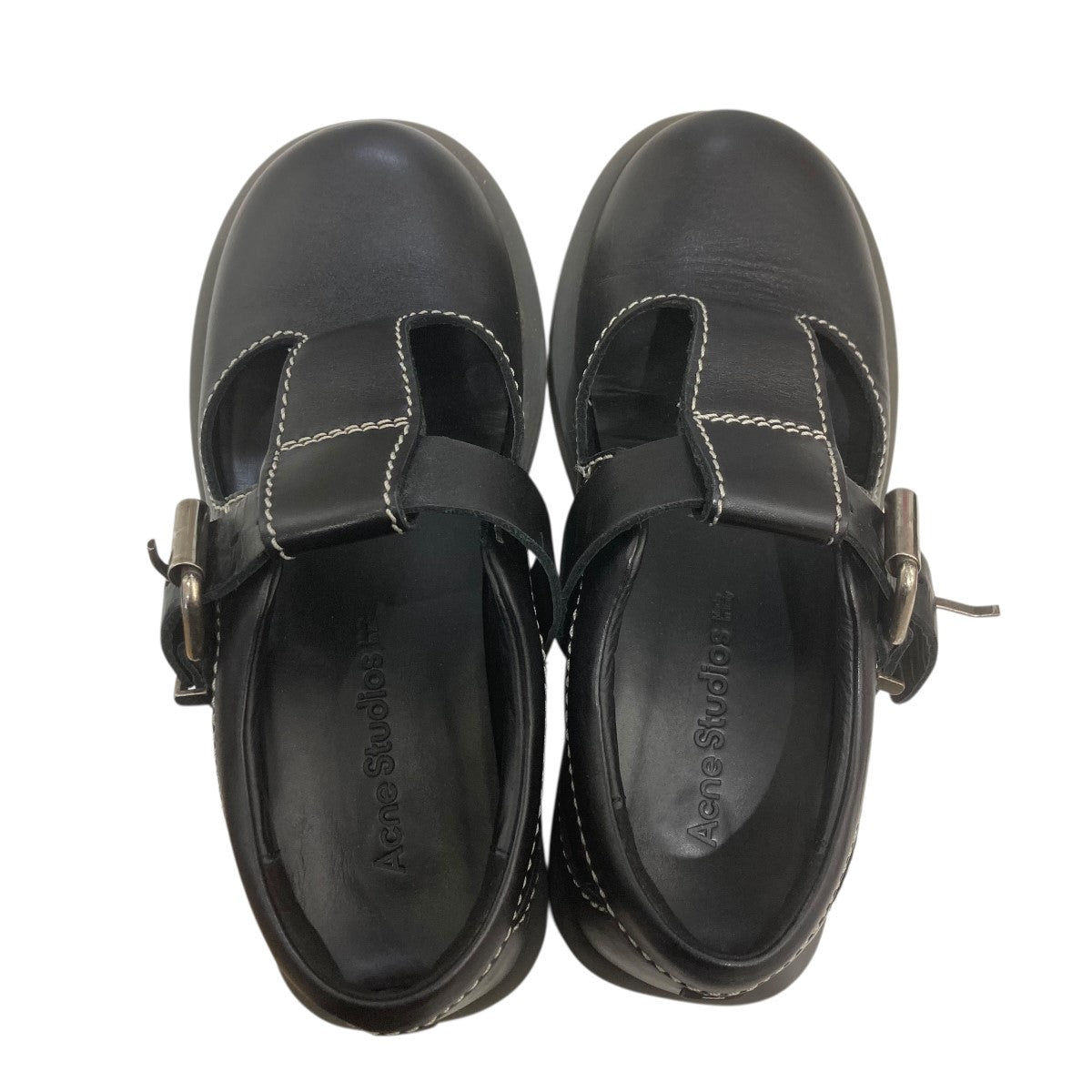 ACNE STUDIOS メリージェーンレザーシューズ 古着・中古-6枚目のアイテム画像