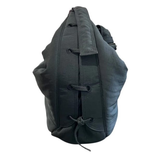SOFT GAME BAG LARGEレースアップパデッドショルダーバッグBG298 LF845