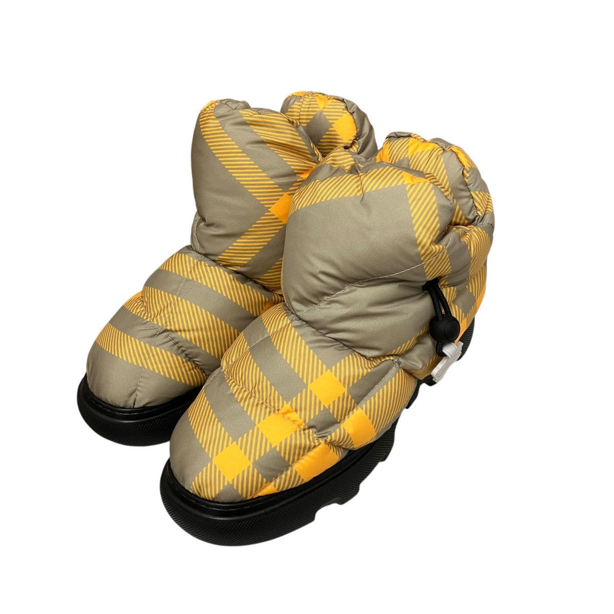 Check Pillow Bootチェック柄ダウンブーツ