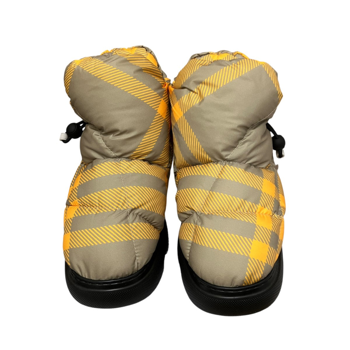 Check Pillow Bootチェック柄ダウンブーツ