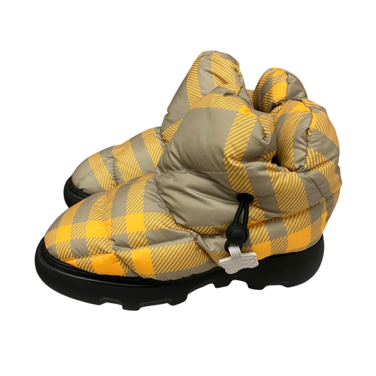Check Pillow Bootチェック柄ダウンブーツ