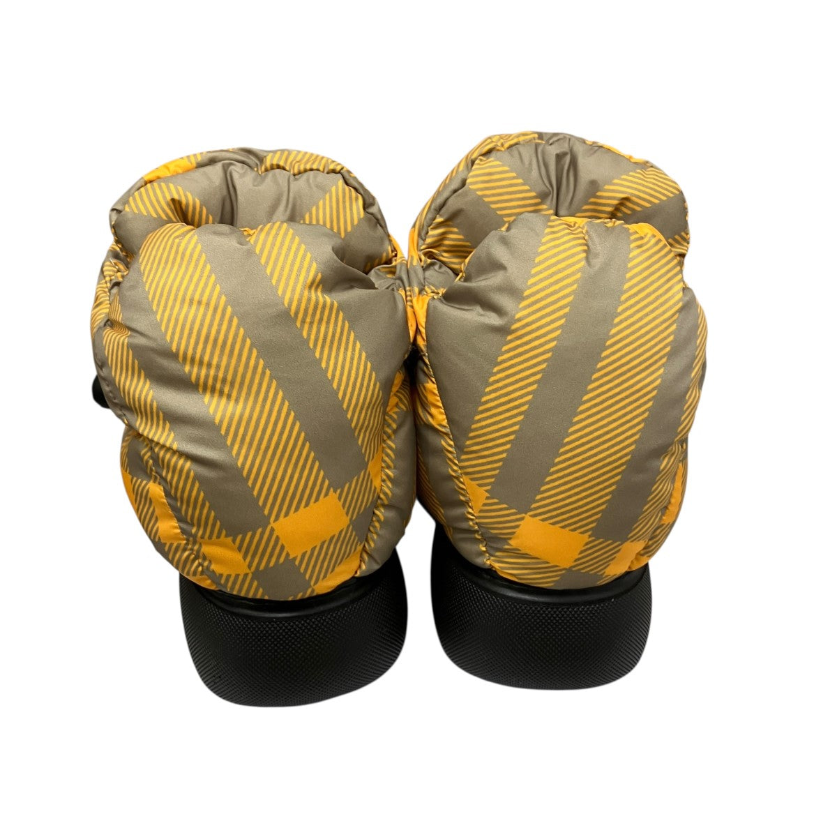 Check Pillow Bootチェック柄ダウンブーツ