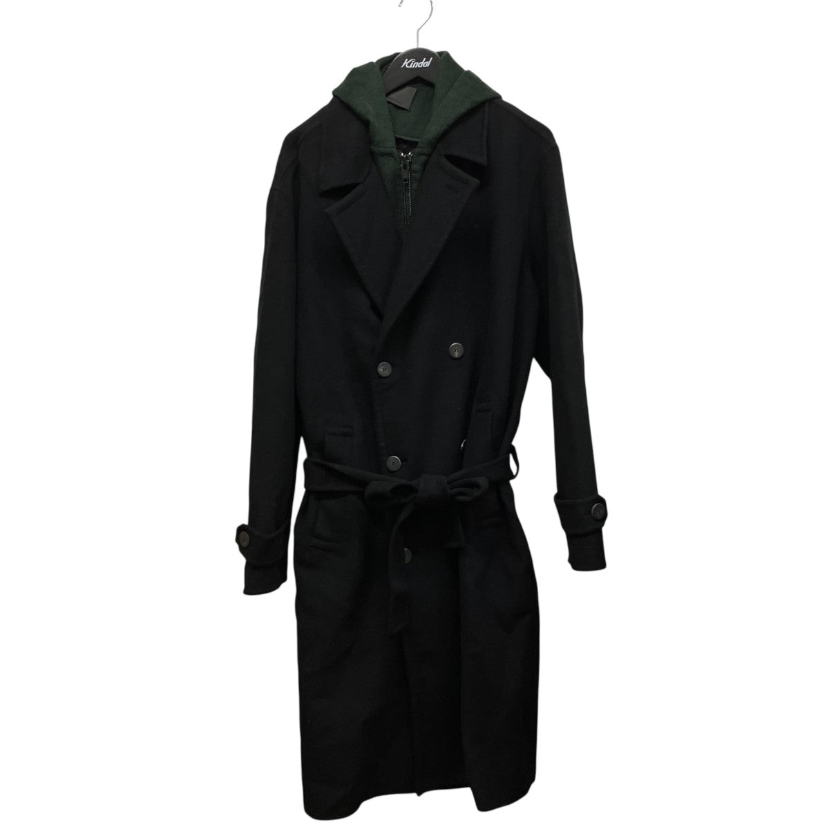 ALEXANDER WANG フードドッキングダブルチェスターコート 古着・中古-1枚目のアイテム画像