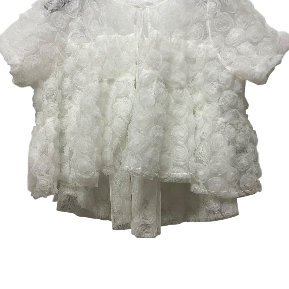 POPPY FLOWER BALLOON TULLE BOLEROフラワーチュールボレロ 古着・中古-4枚目のアイテム画像