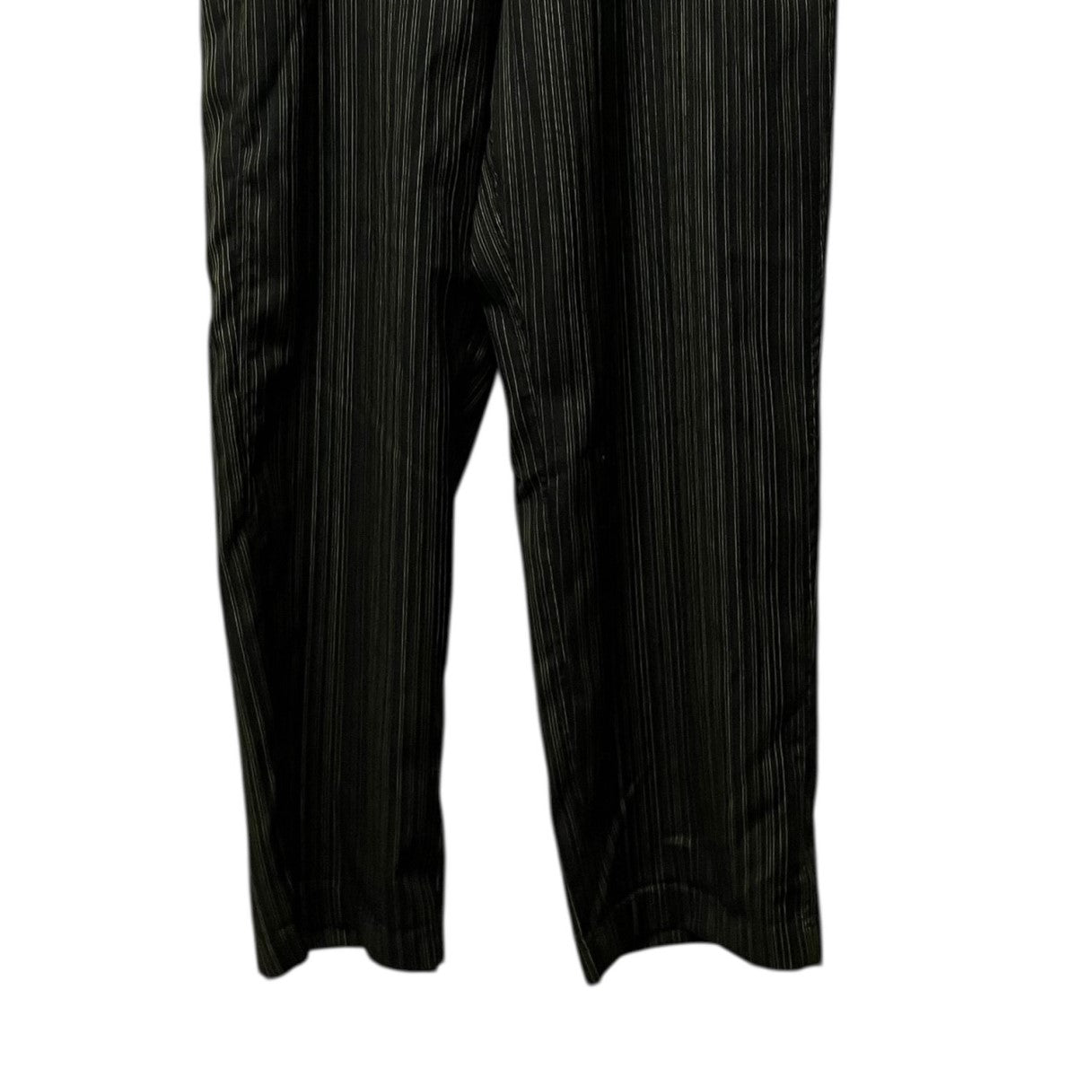 OUR LEGACY Reduced Trouser Flourescent Yellow StripeストライプイージーパンツWS4244RF 古着・中古-4枚目のアイテム画像