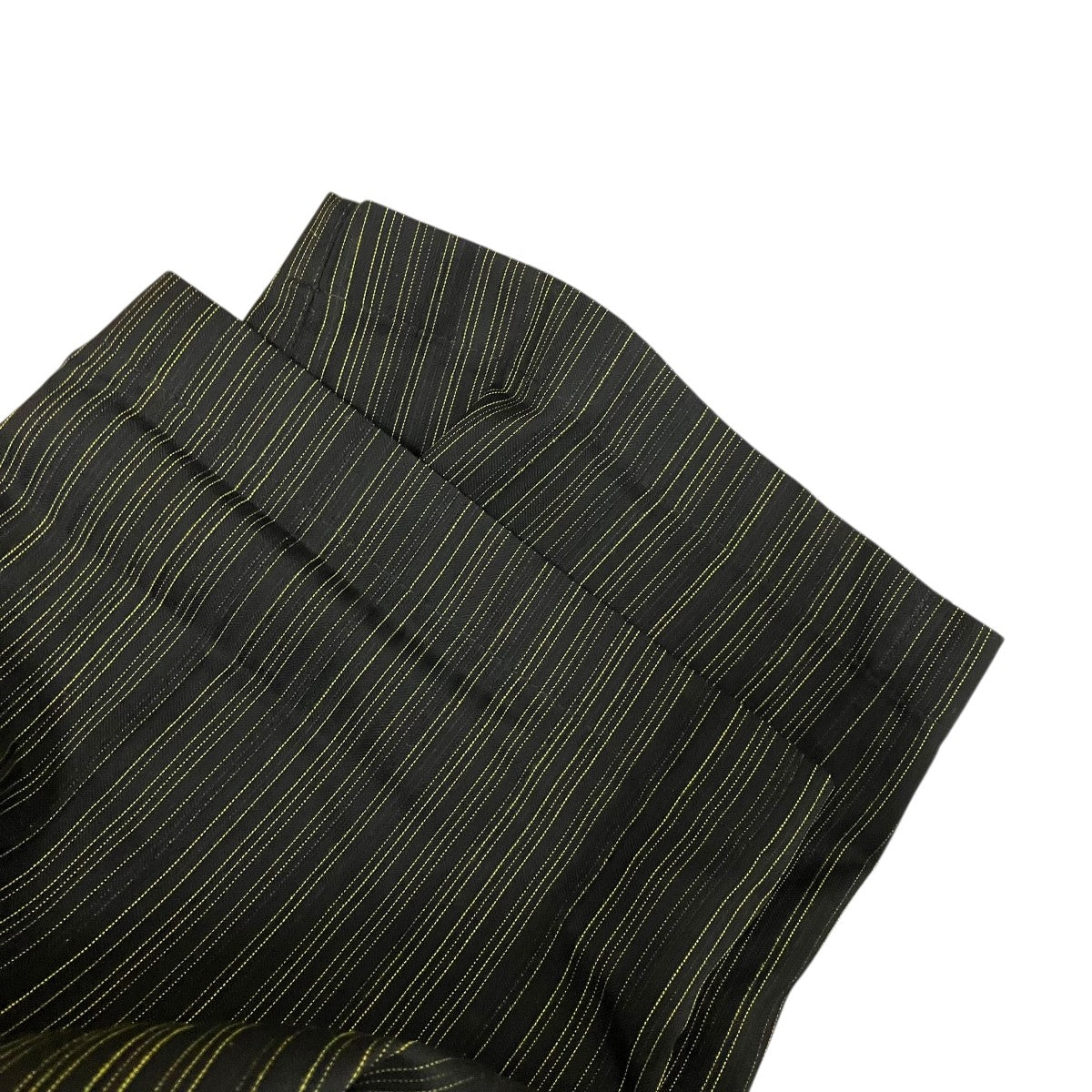 OUR LEGACY Reduced Trouser Flourescent Yellow StripeストライプイージーパンツWS4244RF 古着・中古-5枚目のアイテム画像