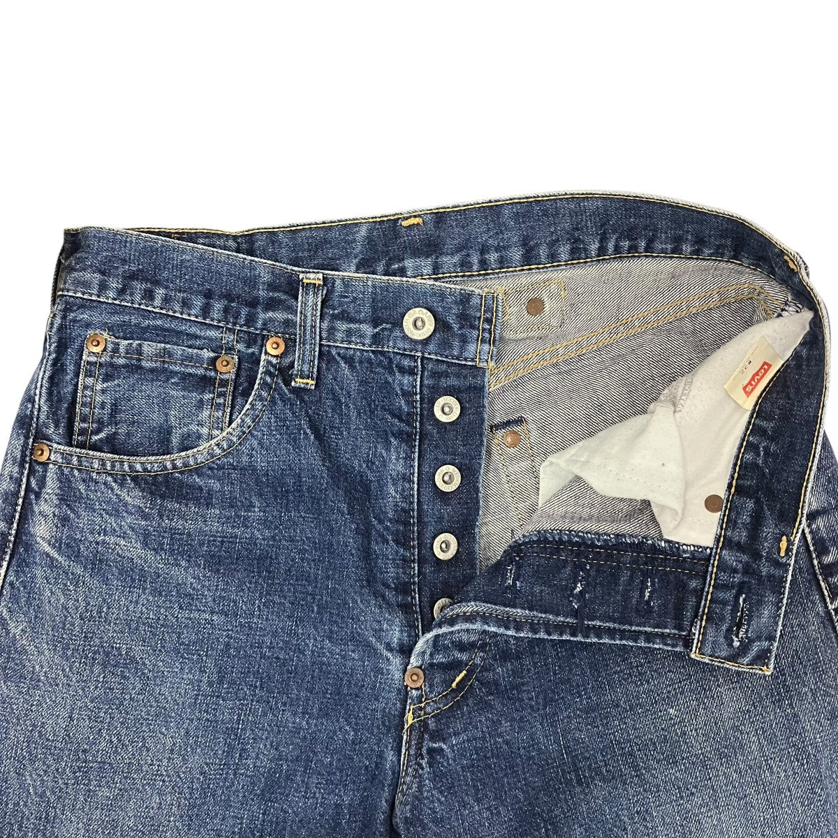 LEVI’S 702XX ボタン裏刻印J22デニムパンツJB126 09 93 古着・中古-5枚目のアイテム画像