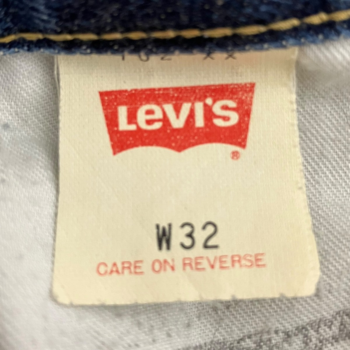 LEVI’S 702XX ボタン裏刻印J22デニムパンツJB126 09 93 古着・中古-6枚目のアイテム画像