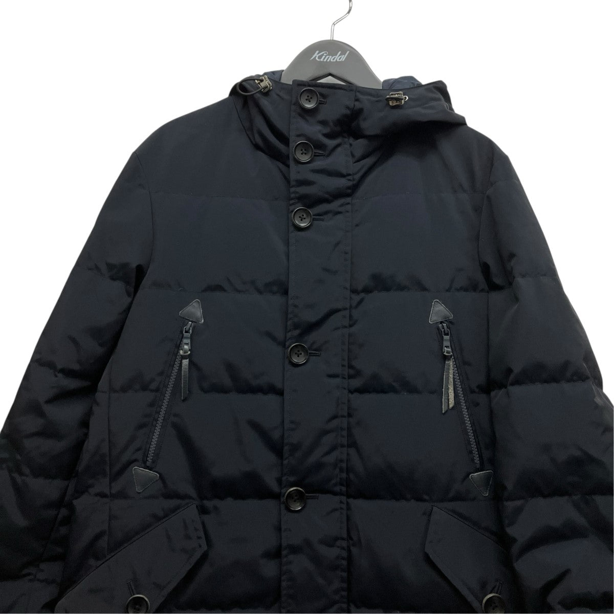 EPOCA UOMO フーデッドダウンジャケットM1F77-255-29 古着・中古-3枚目のアイテム画像
