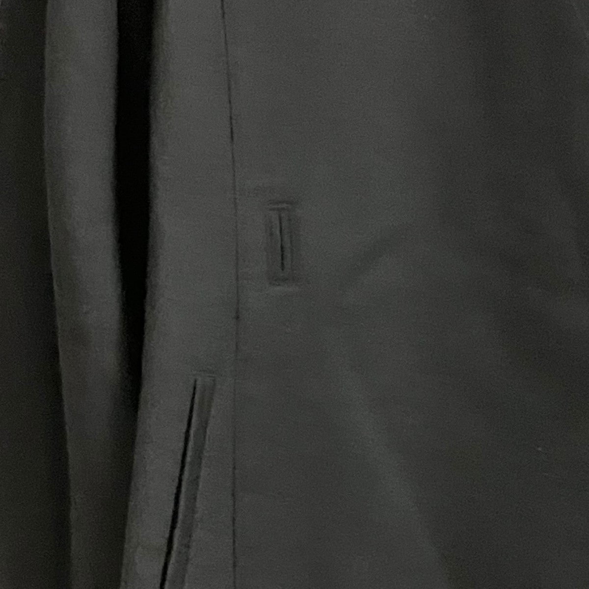 AKIRA NAKA 22AWBelted collarless jacketノーカラーテ-ラードジャケットWW2202-BK 古着・中古-7枚目のアイテム画像