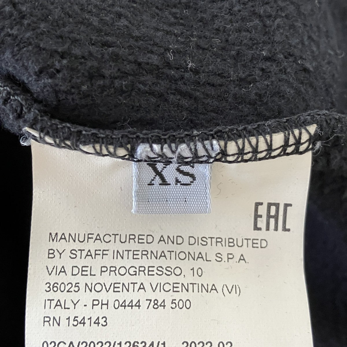 Maxi HoodieバックプリントフーデッドパーカーS72GU0403