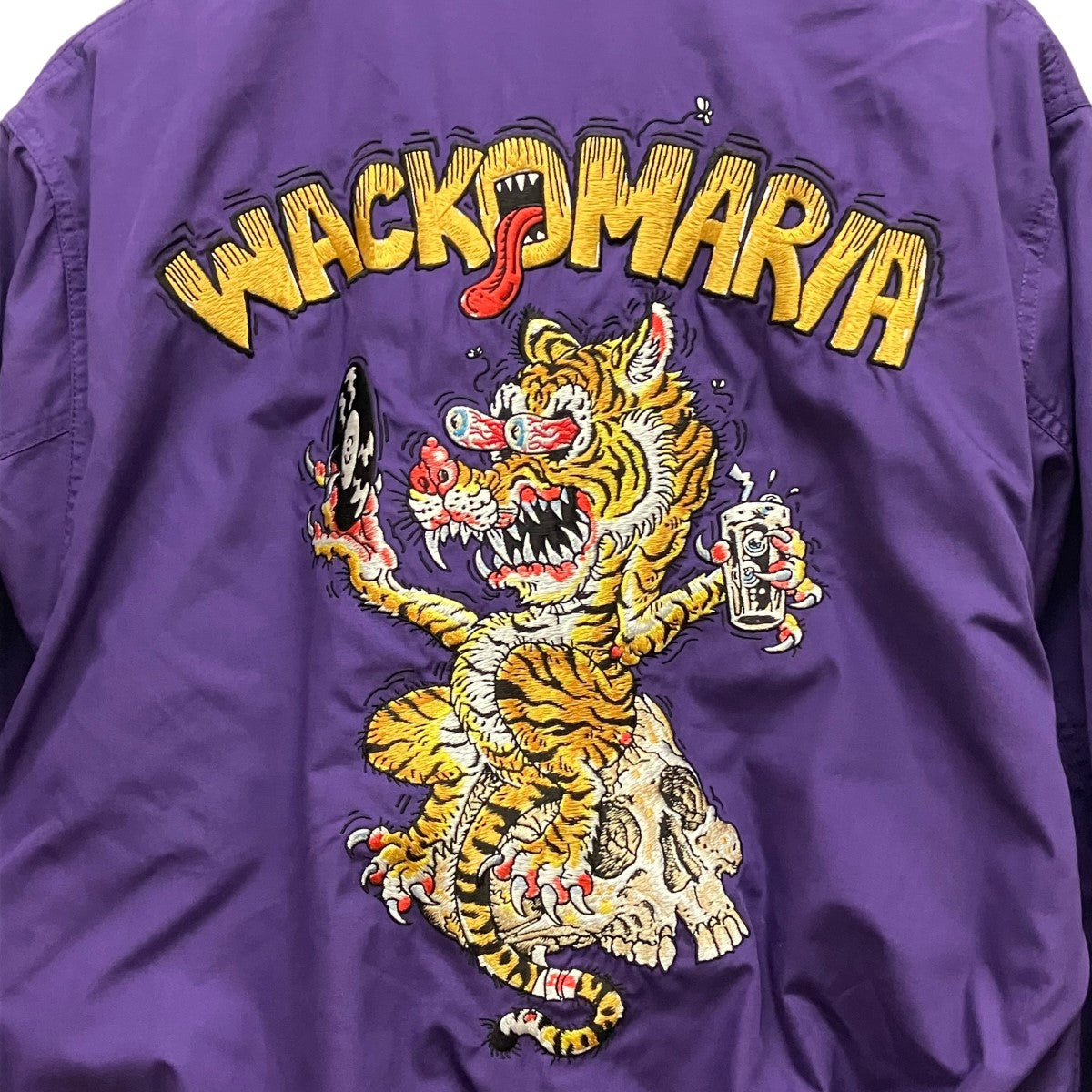WACKO MARIA×TIM LEHI 26SS刺?ジップジャケット26SS-WMO-ML02 26SS-WMO