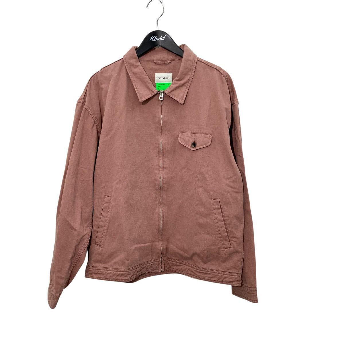 khakis ジップアップジャケット1108-45-3125-03 古着・中古-1枚目のアイテム画像