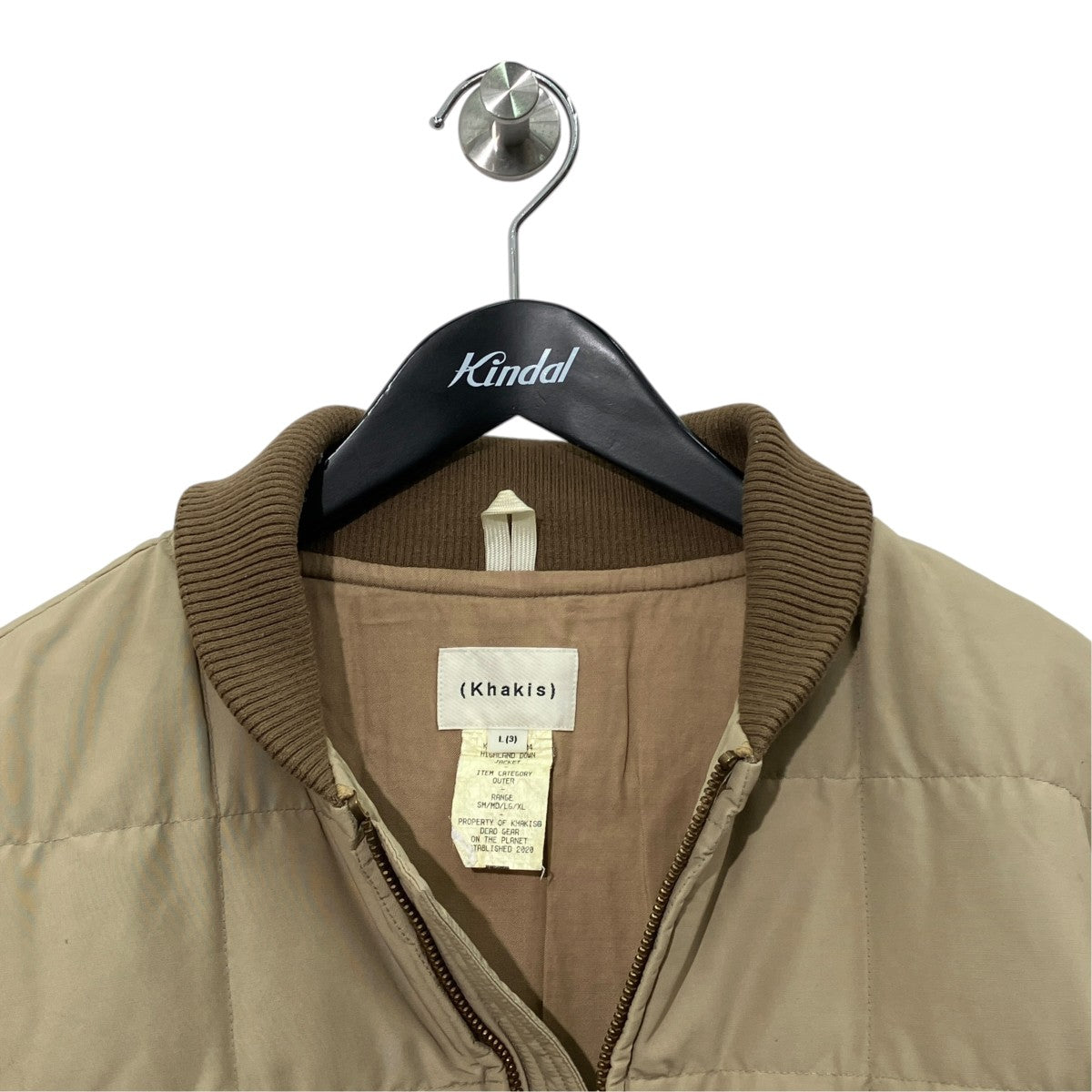 khakis キルティングジャケットKH24300WHS04 古着・中古-3枚目のアイテム画像