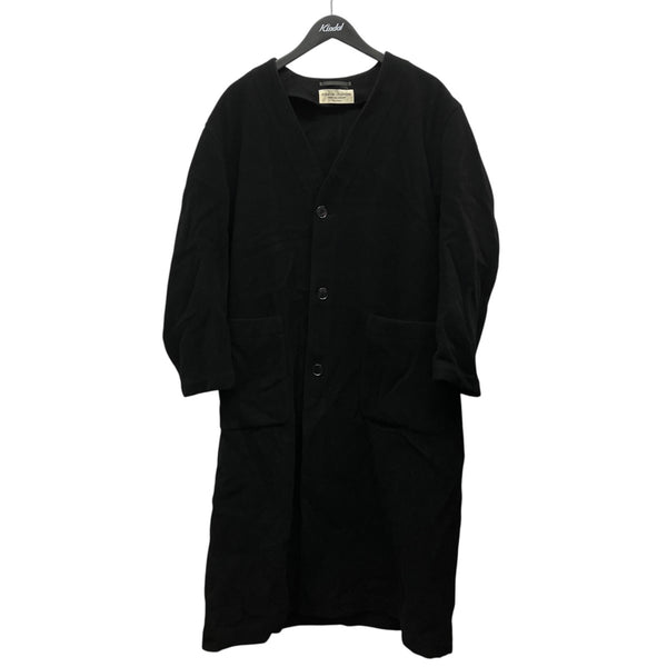 ローブドシャンブルコムデギャルソン ステンカラーコート 比翼 オールド品 黒 ROBE DE CHAMBRE COMME DES GARCONS(ローブドシャンブル