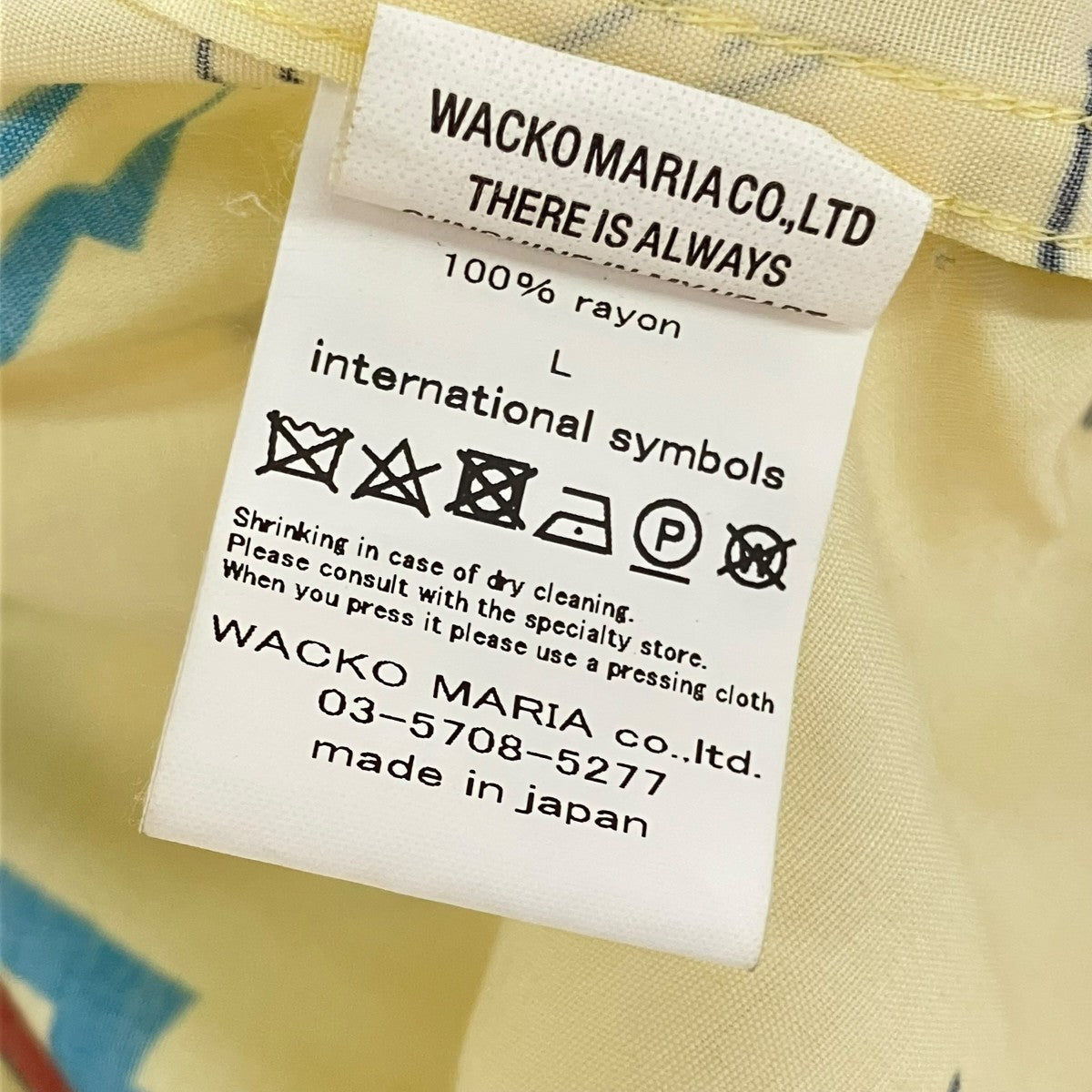 WACKO MARIA アロハシャツ 古着・中古-9枚目のアイテム画像