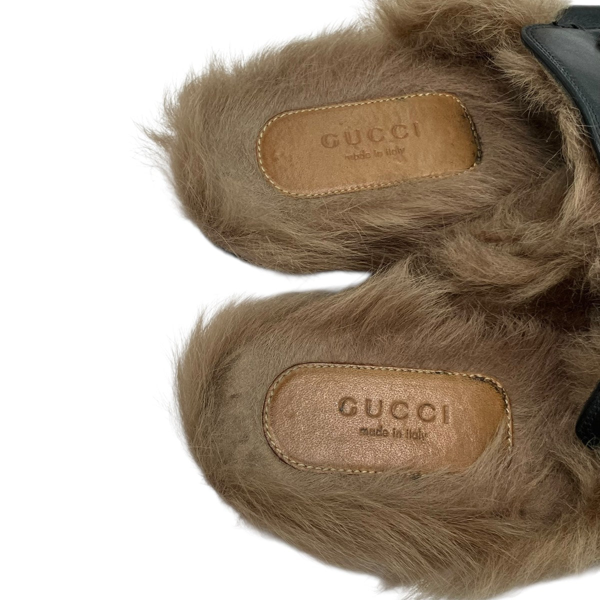 GUCCI(グッチ) ホースビットミュール ブラック サイズ 36(23cm相当