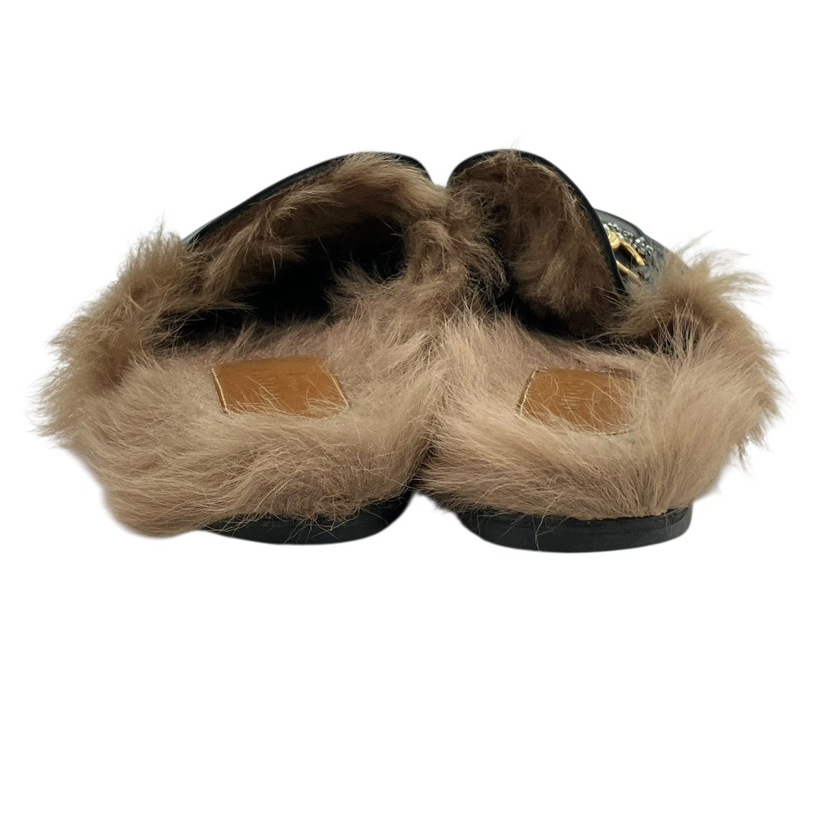 GUCCI(グッチ) ホースビットミュール ブラック サイズ 36(23cm相当