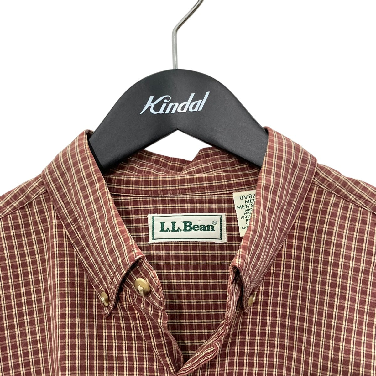 L．L．Bean チェックボタンダウンシャツ 古着・中古-3枚目のアイテム画像
