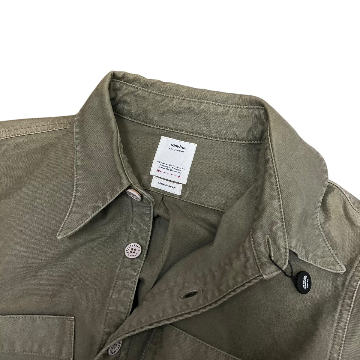 VISVIM ダブルポケットシャツジャケット0118205011023 古着・中古-6枚目のアイテム画像