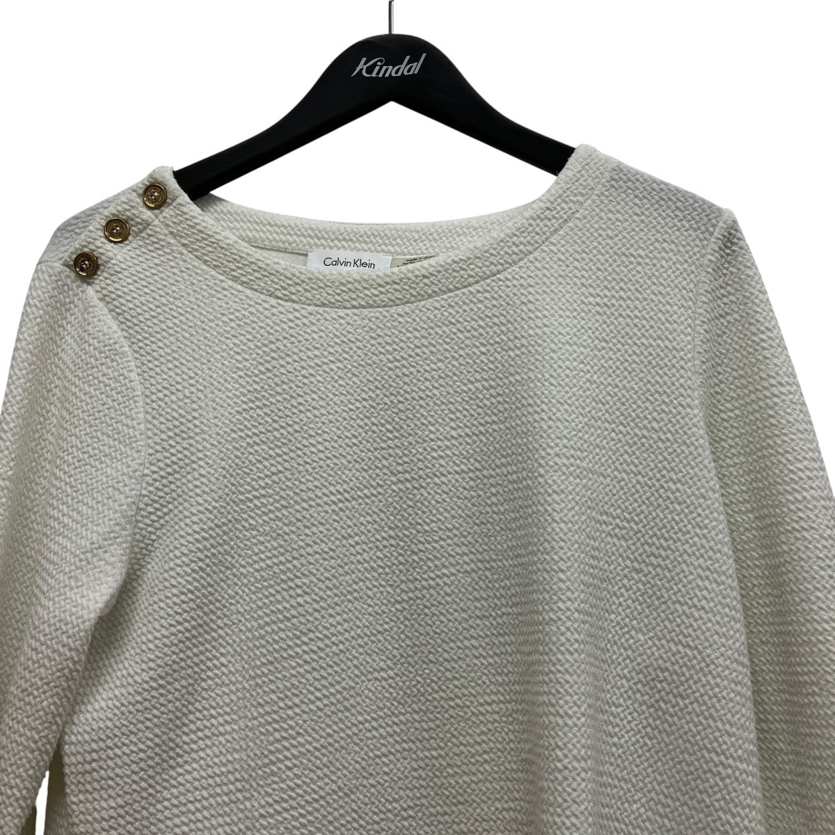 Calvin Klein レイヤードニット 古着・中古-3枚目のアイテム画像