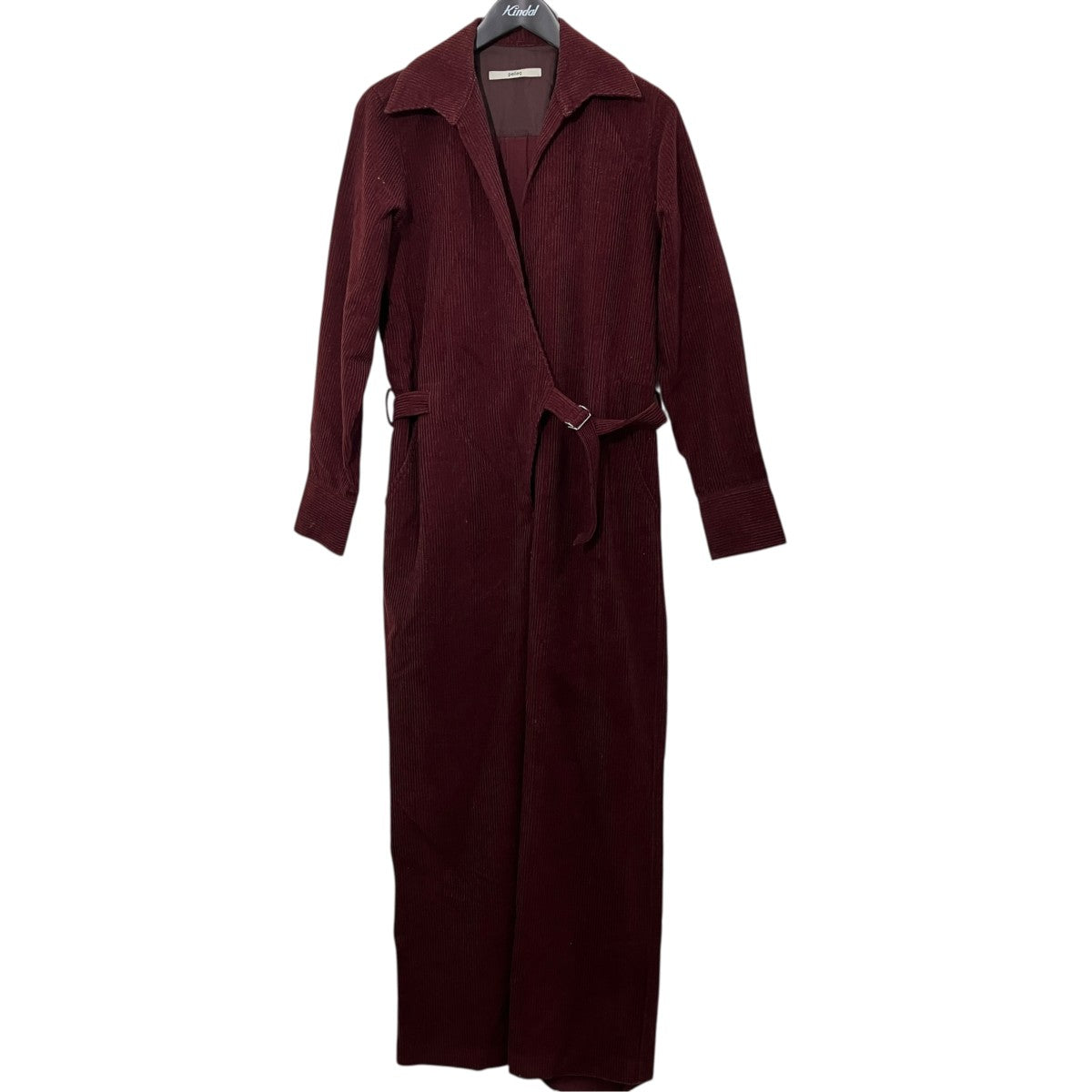 22AWベルテッドコーデュロイジャンプスーツAO0401-AW22