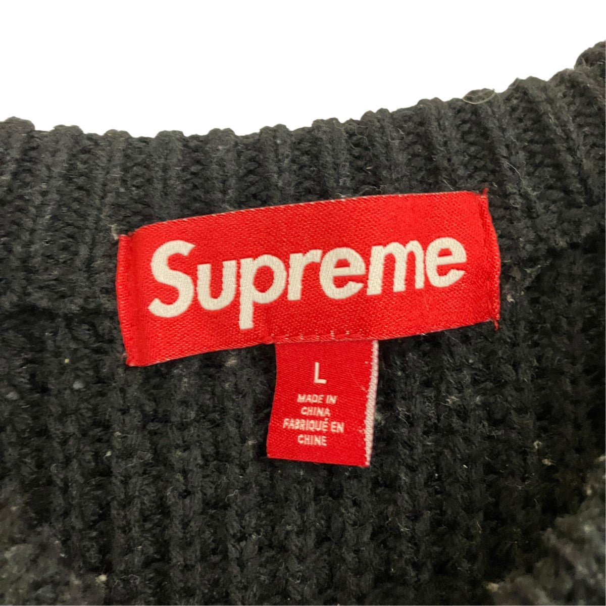 Supreme(シュプリーム) 24AWWaffle Small Box Sweaterミニボックスロゴ