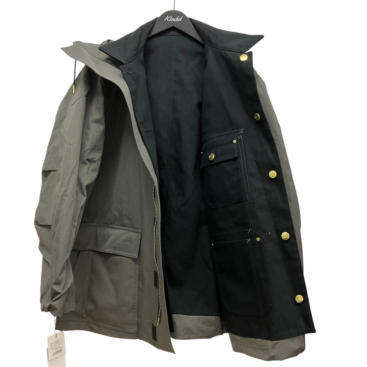 sacai×CARHARTT WIP 24SSReversible Coatリバーシブルコート24-03390M 古着・中古-7枚目のアイテム画像