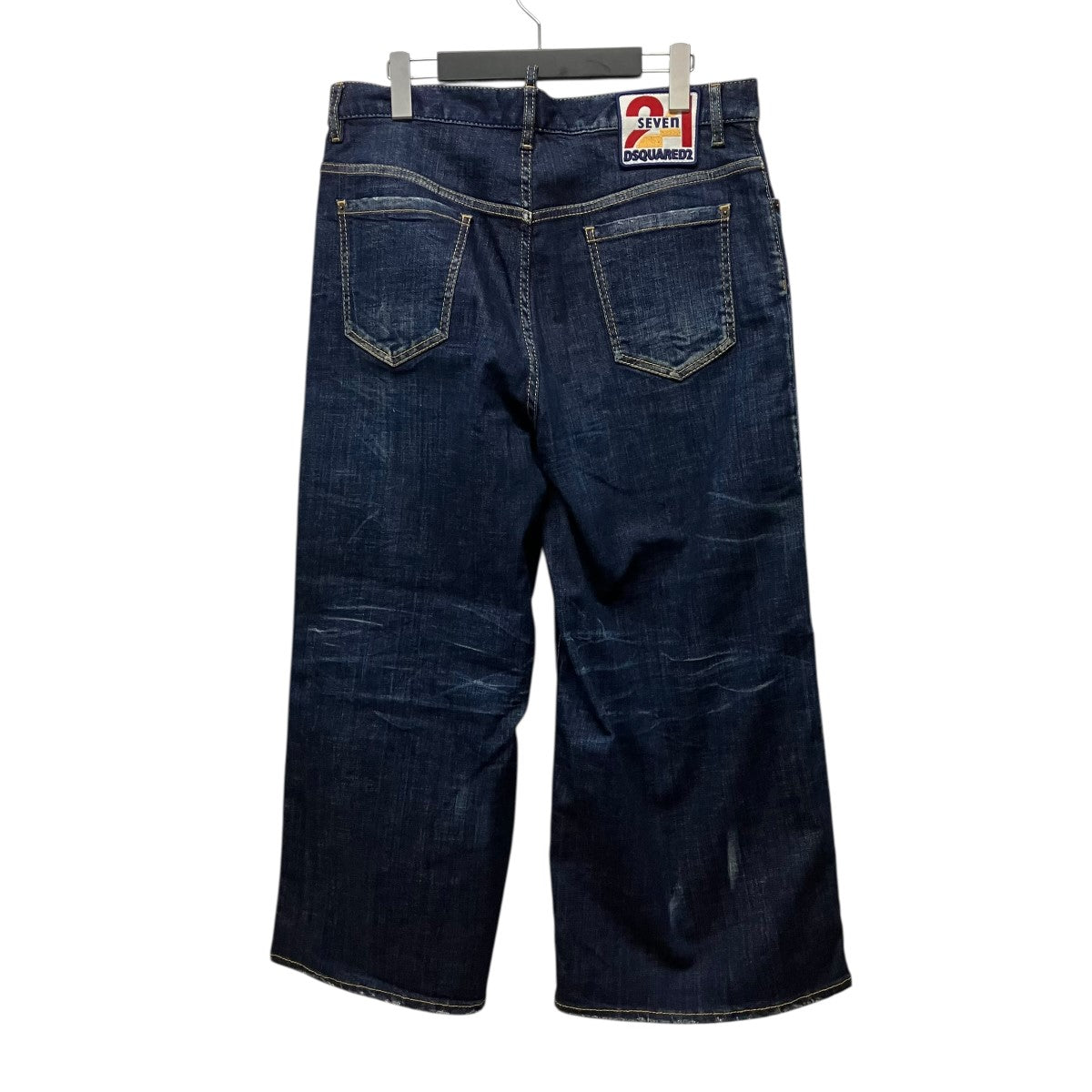 DSQUARED2 汚れ加工ワイドデニムパンツS75LB0698 古着・中古-2枚目のアイテム画像