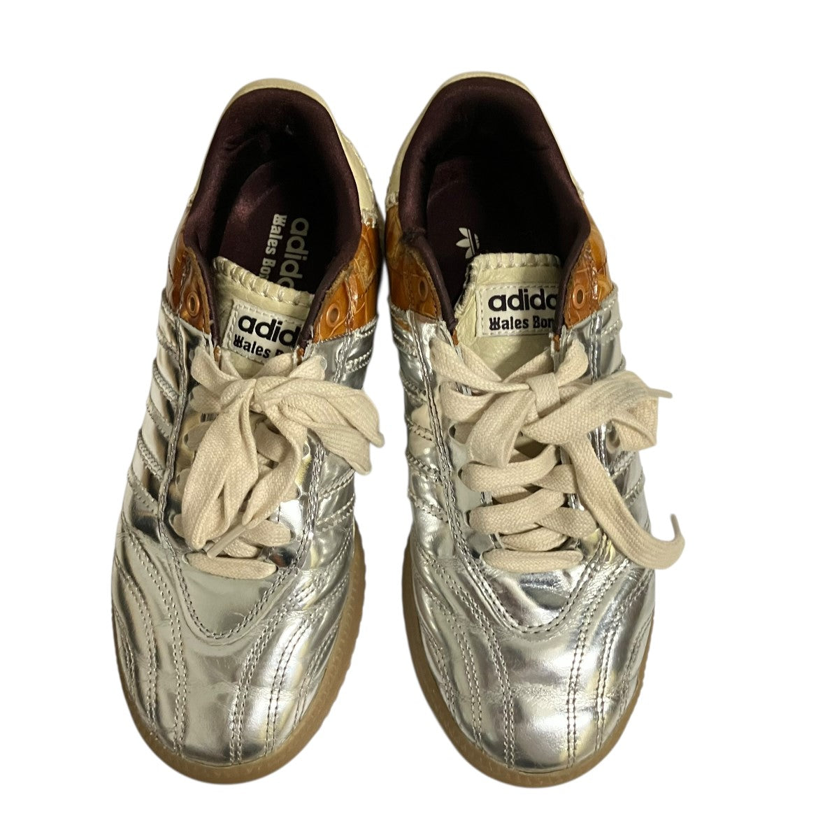 adidas×WALES BONNER MN SAMBA METALLICローカットスニーカーIH5777 古着・中古-5枚目のアイテム画像