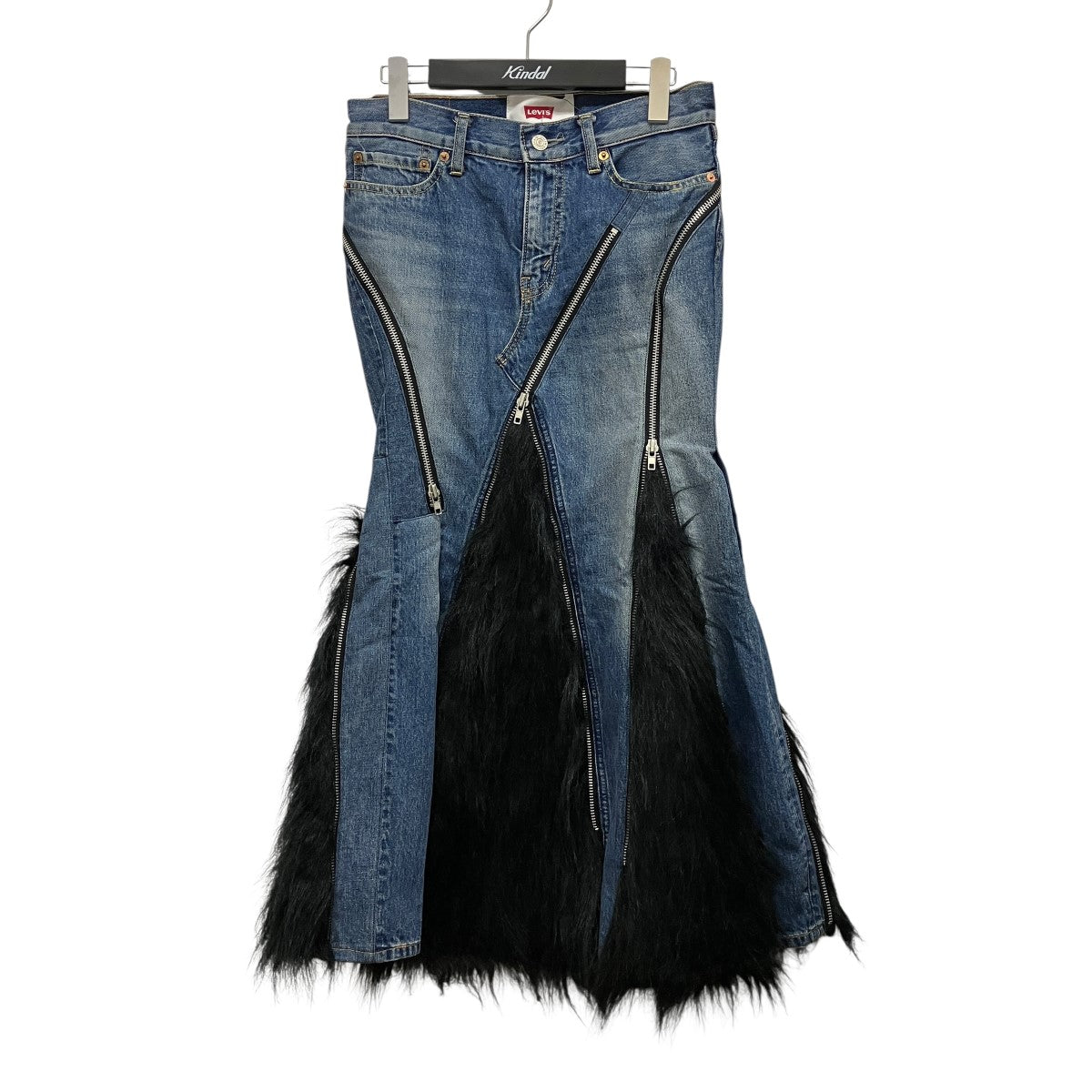 JUNYA WATANABE×LEVI’S 25FWファードッキングデニムスカートJP-S201 古着・中古-1枚目のアイテム画像
