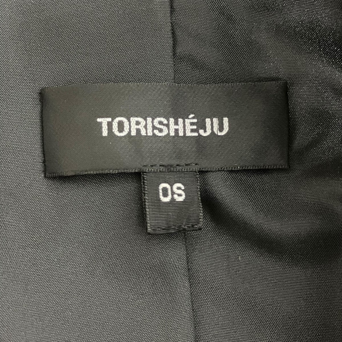 TORISHEJU ジレベストジャケット07J08BBLK 古着・中古-6枚目のアイテム画像