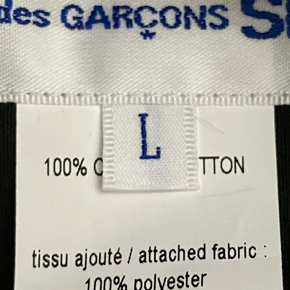 COMME des GARCONS SHIRT 25AWFootbal Scarf Shirtロゴプリント総柄シャツFP-B009 古着・中古-6枚目のアイテム画像