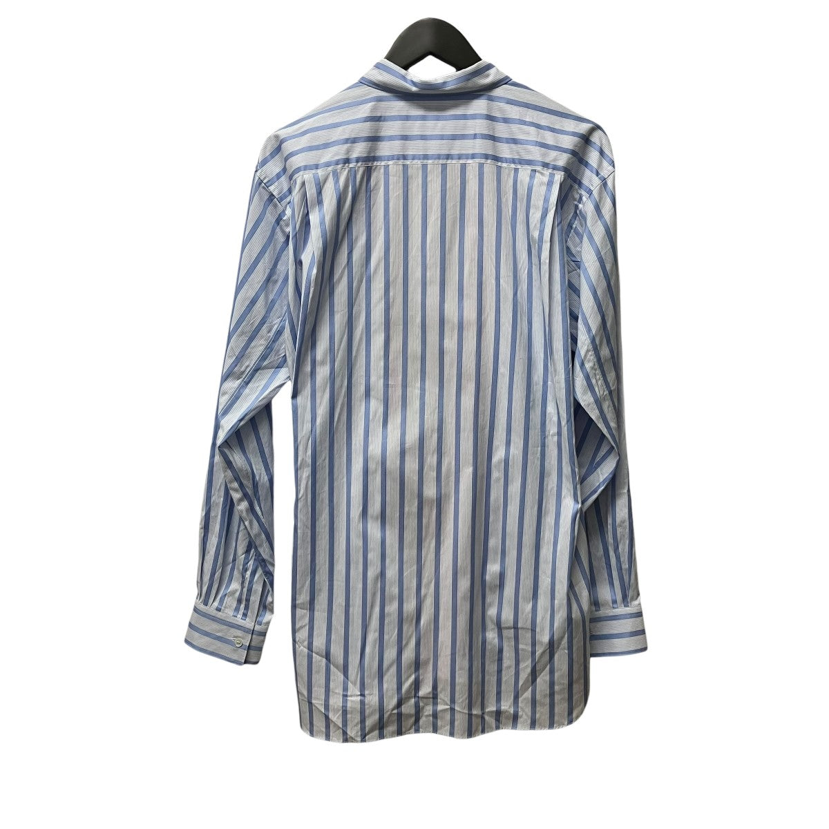 COMME des GARCONS SHIRT 25AWGestreiftes Hemd mit PrintストライプロゴプリントシャツFP-B008 古着・中古-2枚目のアイテム画像