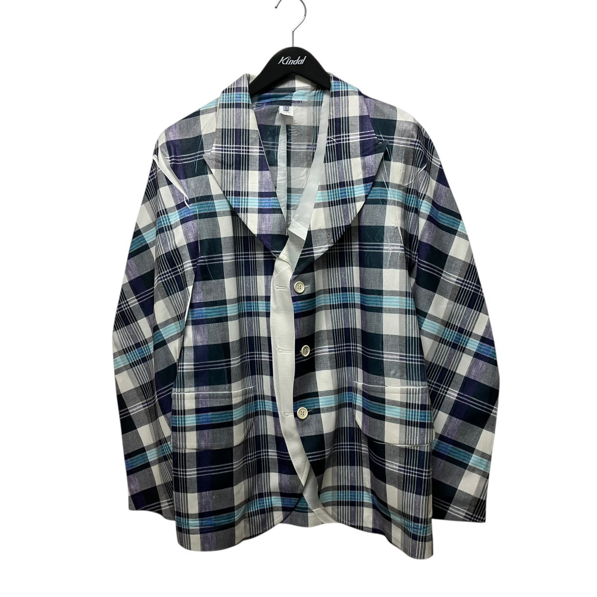 COMME des GARCONS SHIRT 25SStartan check print jacketタータンチェックジャケットFO-J501 古着・中古-1枚目のアイテム画像