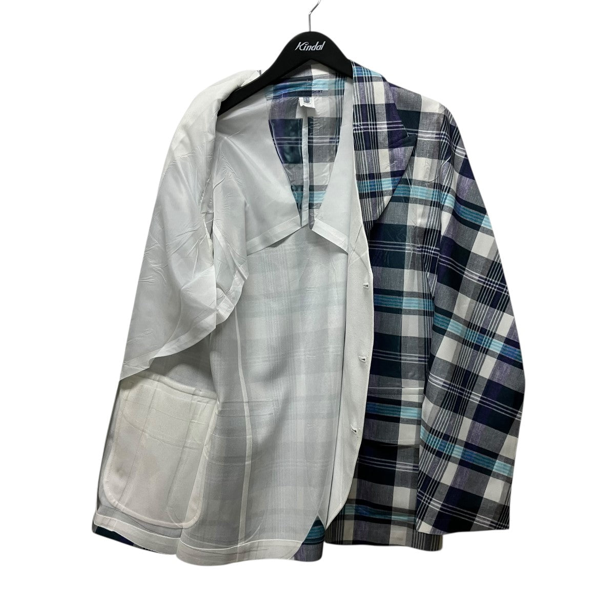 COMME des GARCONS SHIRT 25SStartan check print jacketタータンチェックジャケットFO-J501 古着・中古-3枚目のアイテム画像