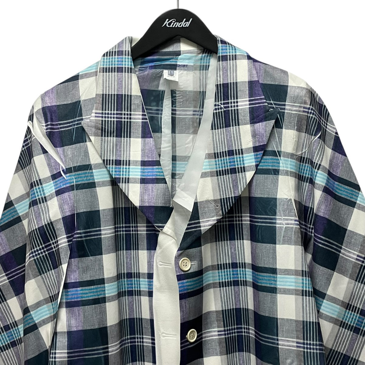 COMME des GARCONS SHIRT 25SStartan check print jacketタータンチェックジャケットFO-J501 古着・中古-4枚目のアイテム画像