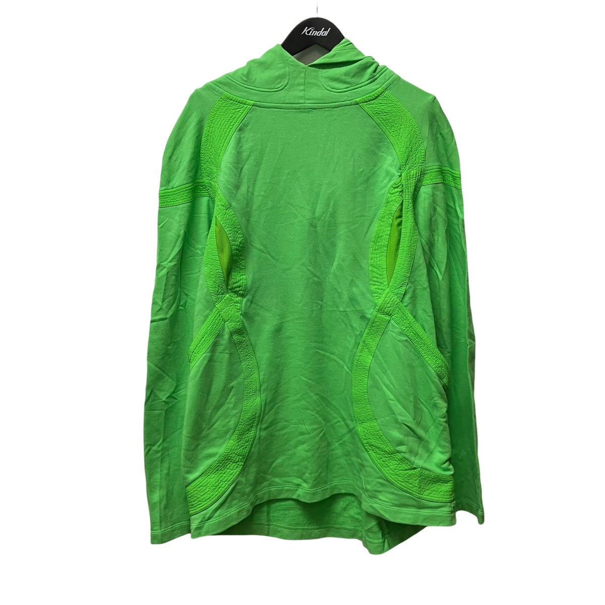 Kiko Kostadinov×C．P COMPANY Sweat Hooded Green Flashフーデッドパーカー15CSSS006A 古着・中古-1枚目のアイテム画像