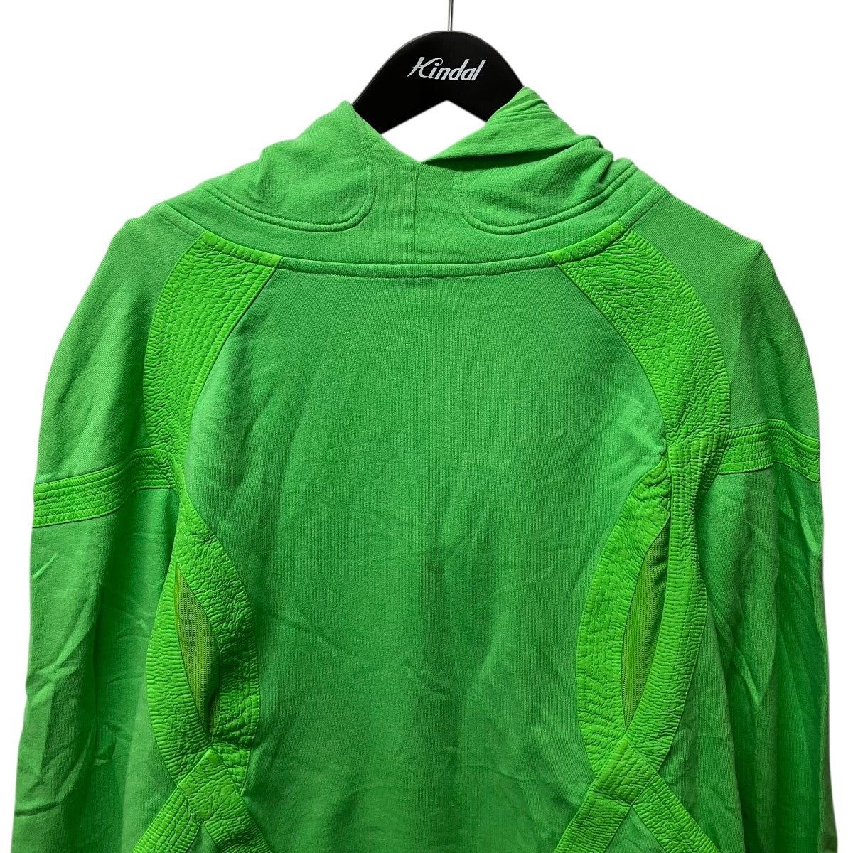 Kiko Kostadinov×C．P COMPANY Sweat Hooded Green Flashフーデッドパーカー15CSSS006A 古着・中古-3枚目のアイテム画像
