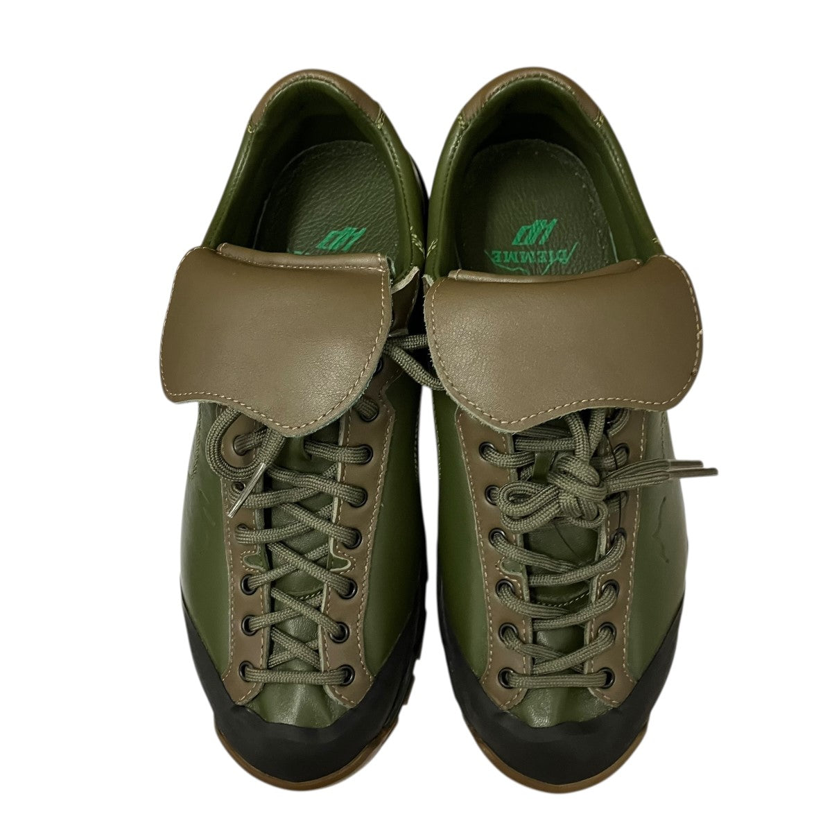 MOVIDA HP OLIVEレザーシューズ8052793771171