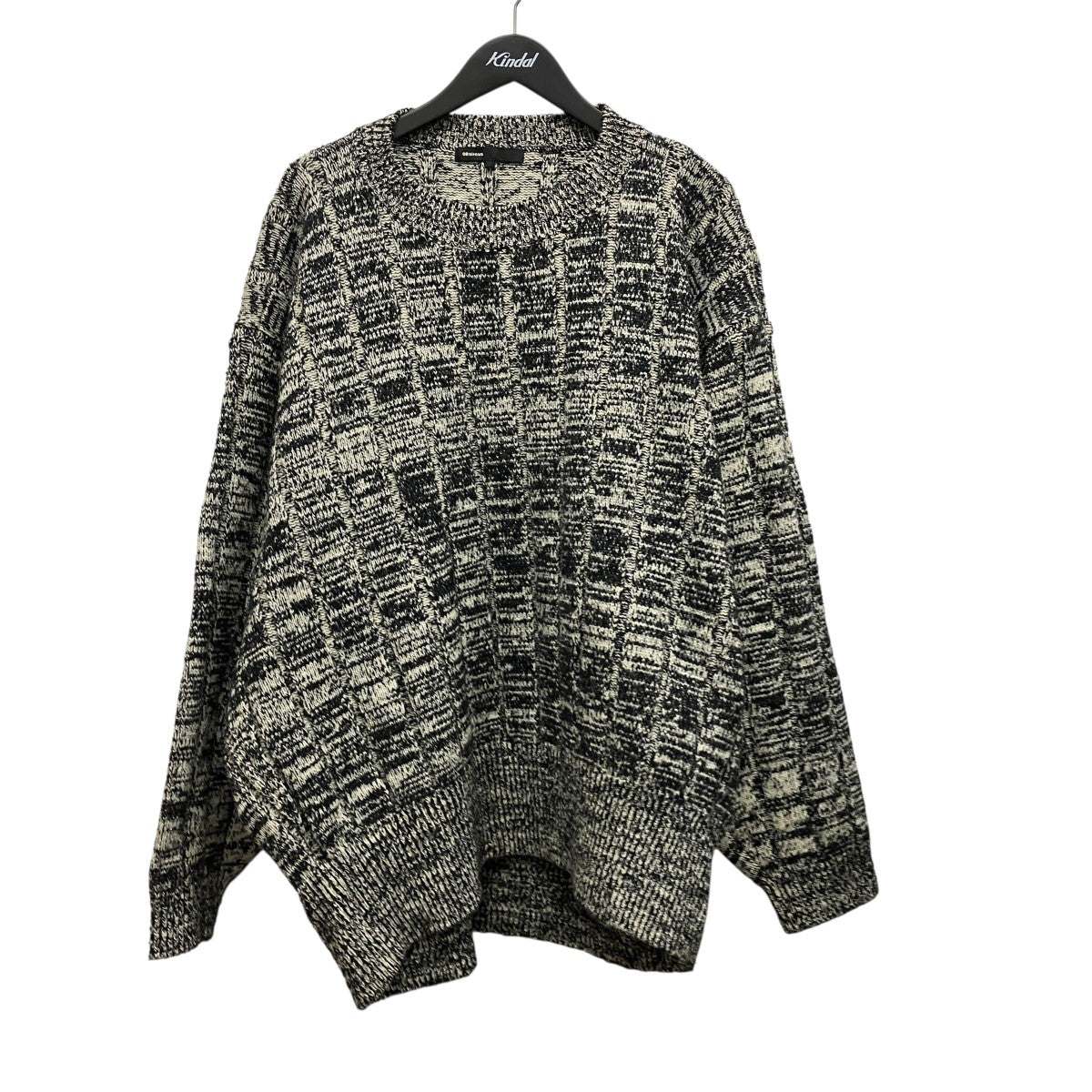 08sircus ウールメランジローゲージセーターS23AW-KN02 古着・中古-1枚目のアイテム画像