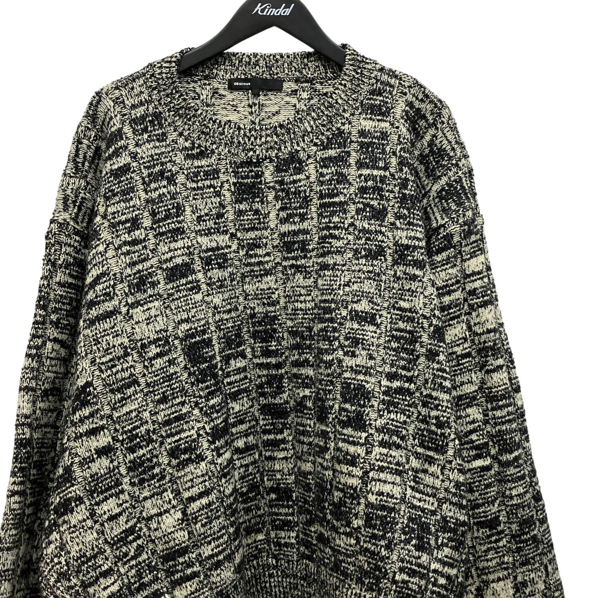 08sircus ウールメランジローゲージセーターS23AW-KN02 古着・中古-3枚目のアイテム画像