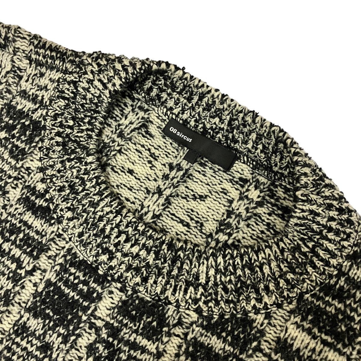 08sircus ウールメランジローゲージセーターS23AW-KN02 古着・中古-5枚目のアイテム画像