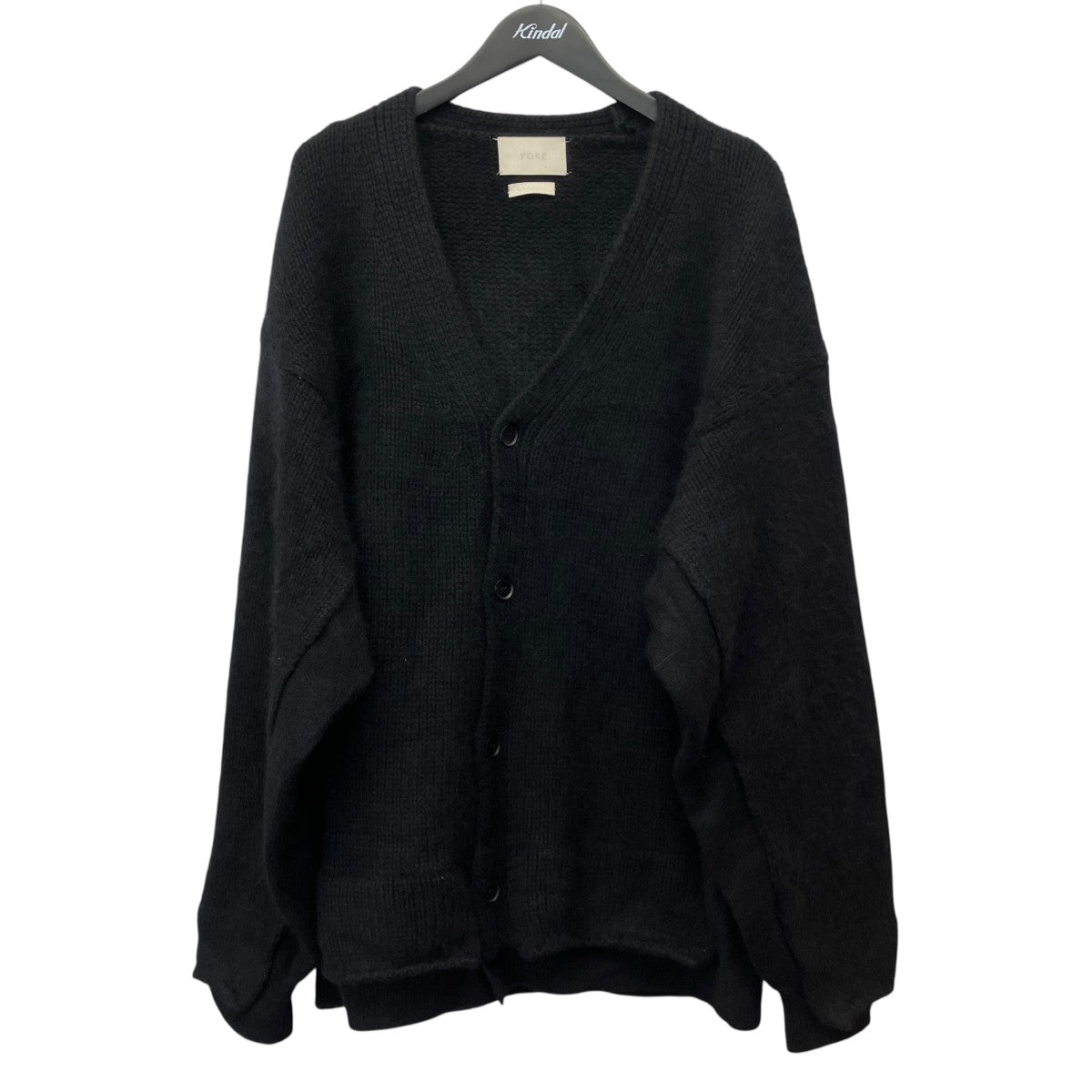 CONNECTING CARDIGANラクーンウールカーディガンYK21AW0295S