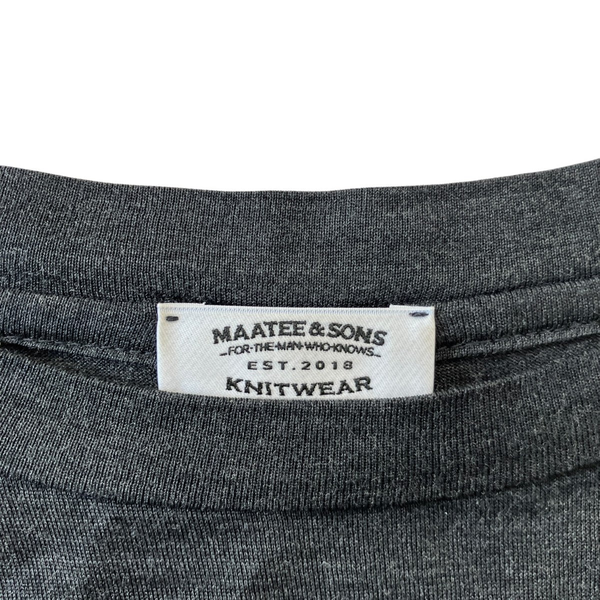 MAATEE＆SONS(マーティーアンドサンズ) シルクポケットTシャツMT4103