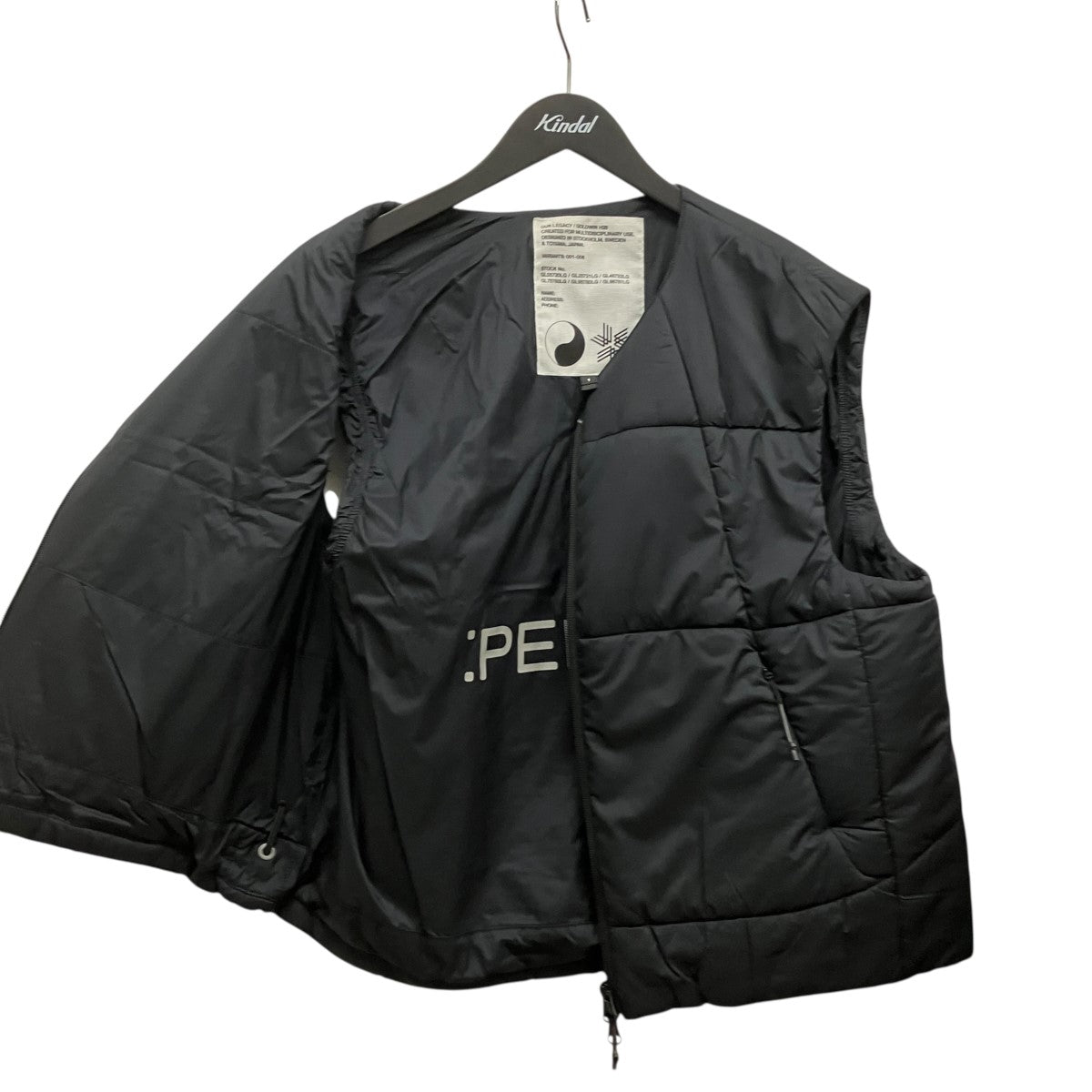 OUR LEGACY×GOLDWIN Insulated VestダウンベストGL25721LG 古着・中古-3枚目のアイテム画像
